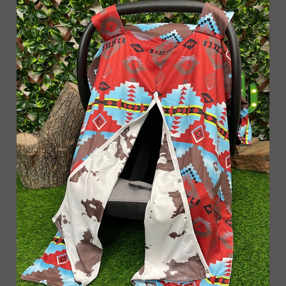 Western car seat cover